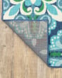 Meridian 2206b Blue/Green Area Rug