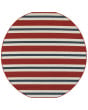Meridian 5701r Red/Blue Area Rug