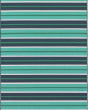 Meridian 9652f Blue/Green Area Rug