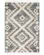 Oslo Shag OSL02 Grey/Ivory Area Rug