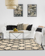 Cayman 660n Sand/Charcoal Area Rug