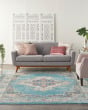 Passion PSN03 Light Blue Area Rug