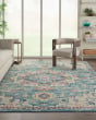 Passion PSN25 Ivory/Light Blue Area Rug
