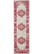 Passion PSN03 Ivory/Fuchsia Area Rug