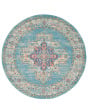 Passion PSN03 Light Blue Area Rug