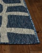 Provo 5763 Blue/Grey Bedrock Area Rug