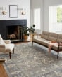 Rosemarie ROE-03 Sand/Lagoon Area Rug
