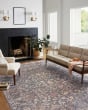 Rosemarie ROE-04 Graphite/Multi Area Rug