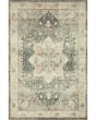 Rosette ROS-09 Slate/Ivory Area Rug