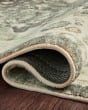 Rosette ROS-09 Slate/Ivory Area Rug