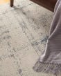 Rustic Textures RUS06 Ivory/Blue Area Rug