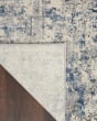 Rustic Textures RUS07 Ivory/Grey-Blue Area Rug