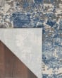 Rustic Textures RUS08 Grey/Blue Area Rug