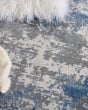 Rustic Textures RUS08 Grey/Blue Area Rug