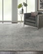 Rustic Textures RUS09 Ivory/Light Blue Area Rug