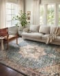 Saban SAB-01 Blue/Multi Area Rug