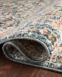 Saban SAB-02 Blue/Spice Area Rug