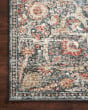 Saban SAB-02 Blue/Spice Area Rug