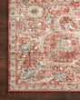 Saban SAB-02 Rust/Beige Area Rug