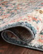 Saban SAB-03 Navy/Rust Area Rug