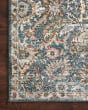 Saban SAB-04 Blue/Sand Area Rug