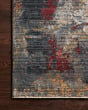 Samra SAM-03 Dk. Grey/Spice Area Rug