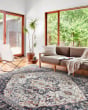 Samra SAM-09 Ivory/Denim Area Rug