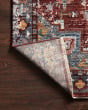 Samra SAM-10 Brick/Grey Area Rug