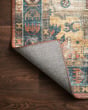 Skye SKY-11 Rust/Blue Area Rug