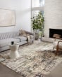 Spirit SPI-02 Stone/Blue Area Rug