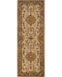 Victoria VK-02 Ivory/Dk Taupe Area Rug