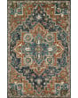 Victoria VK-16 Rust/Multi Area Rug