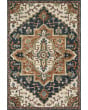 Victoria VK-19 Blue/Multi Area Rug