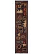 Woodlands 1041c Black/Multi Area Rug