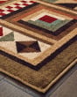 Woodlands 9596a Brown/Multi Area Rug