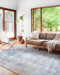 Wynter WYN-06 Teal/Multi Area Rug