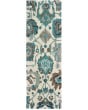 Zahra 75503 Ivory/Blue Area Rug