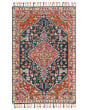 Zharah ZR-01 Navy/Multi Area Rug