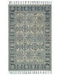 Zharah ZR-09 Mist/Blue Area Rug