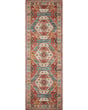 Zion ZIO-05 Red/Multi Area Rug