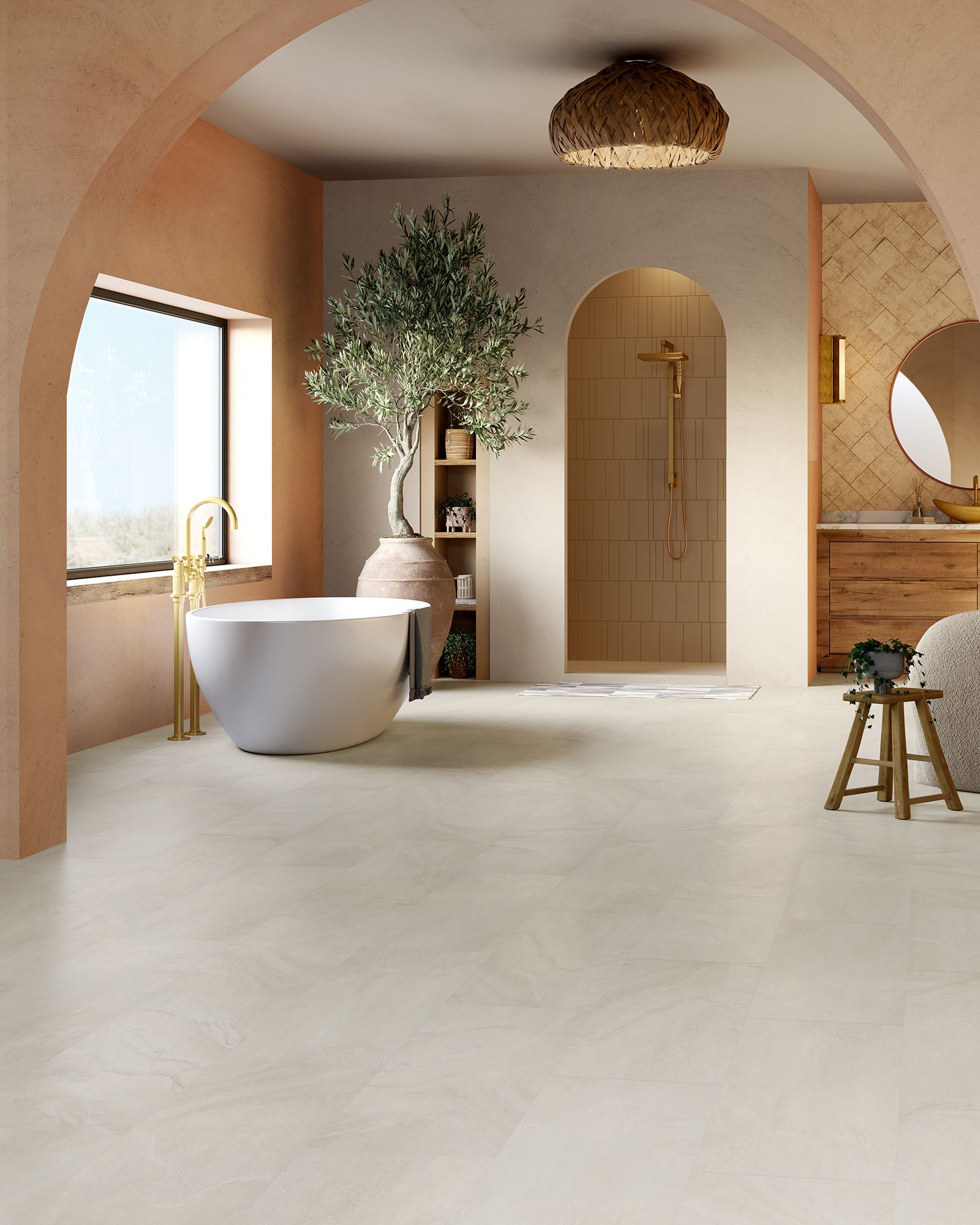 Adura Flex Tile Dune Sand
