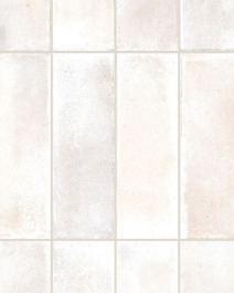 Surface Art Raku White 2.5x8 Deco Tile | Carpet Exchange