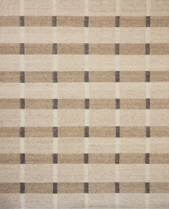 Perry PRR-04 Natural/Grey Area Rug