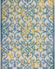 Aloha ALH21 Ivory Blue Area Rug