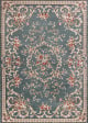 Avalon 5602 Slate Blue Aubusson Area Rug