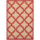 Cayman 660r Sand/Red Area Rug