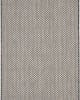 Courtyard COU01 Ivory Charcoal Area Rug