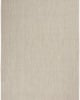 Courtyard COU01 Ivory Silver Area Rug