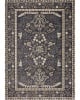 Fiore FIO-01 Charcoal/White Area Rug