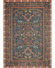 Fiore FIO-01 Navy/Rust Area Rug